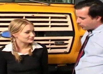 Accepting Pigtails Blonde With Natural Tits Getting Rough Face Fucking In Mmf Sex