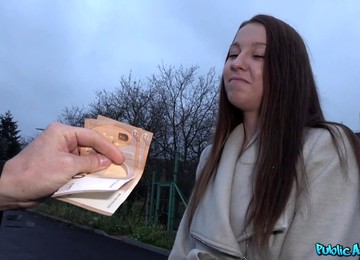 Public Agent - Natural Knockers In Hotel Screw 1 - Erik Everhard