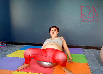 Gymnastics, Nude Office, Maid