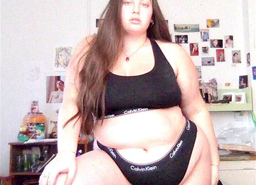 Ssbbw Fat, Tall Chubby Girl, Lexxyy Weigh Gain