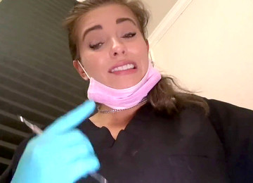 Spandex, Zahnärztin, Dentist Gloves