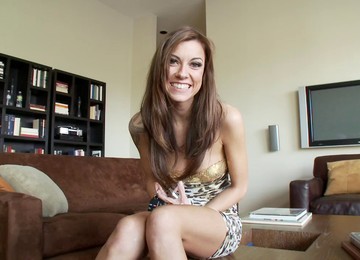 Tattooed Brunette Chayse Evans Works On A Dick And Enjoys POV Banging