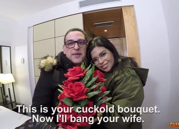 Picked Up Horny Latina Slut Is More Than Ready For Sensual Sideways Banging