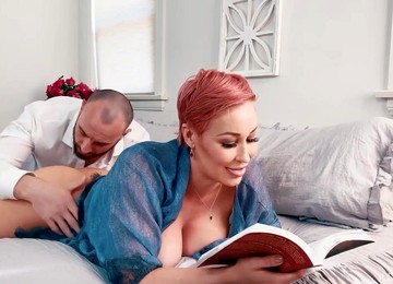 Short Haired Redhead With Big Boobs Is Made For Wild Hardcore Doggy Sex