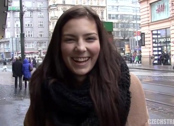 Czech Beauty Katrina Becomes A Pornstar