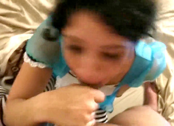 Alice In Wonderland, Akane Araragi Cosplay Blowjob, Akane