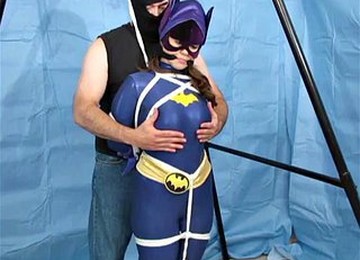 Batgirl Tied Up