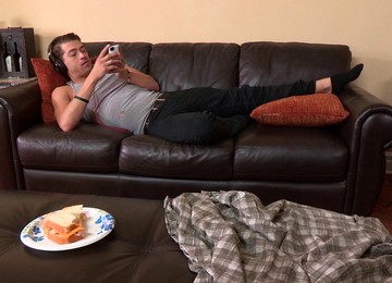 Curvy Milf With Fake Tits Passionately Giving Huge Dick Titjob