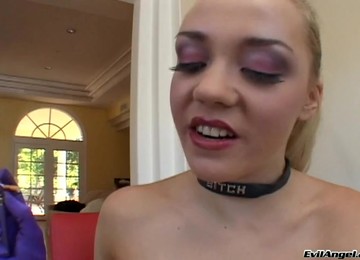 Anal Lesbian Sluts Spanking Ass, Licking And Fucking Pussy With Toys