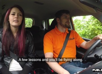 Euro Babe Publicly Fingered Before Outdoor Sex