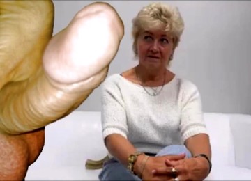 Charming Woman Making Casting.