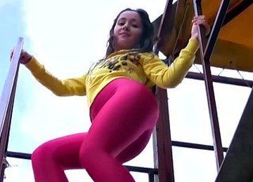 Spandex Townmaria In Red