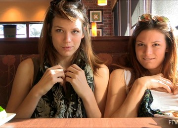 Nasty Girls Raylene And Romi Flash Their Butts In Reality Clip