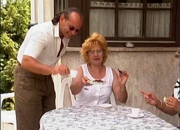 Arousing And Fucking A Busty Mature Blondie Outdoors