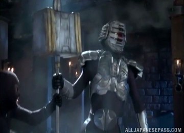 Hibiki Ohtsuki Is Getting Her Twat Invaded By Aliens