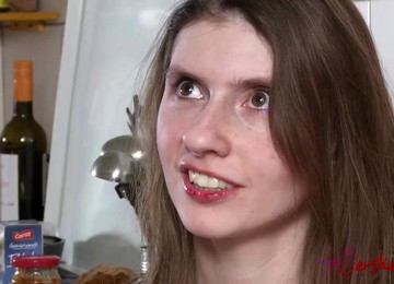 Naughty Step-Mama Nailing Sweet Her Son - Cock Sucking