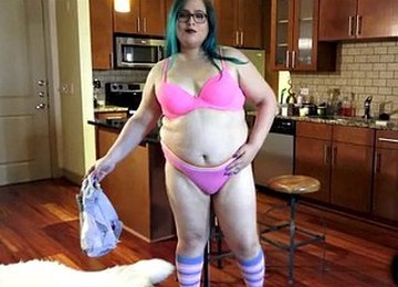 Hot BBW Emo Teen Tgirl