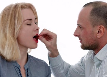 Smooth Fucking On The Kitchen Table With Anal Loving Via Lasciva