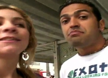 Curvy Brazilian  Blondie Is Fucking By The Poolside