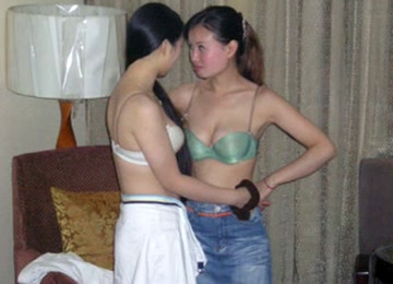 Lucky Friend Of Mine Fucked Two Hot And Slim Chinese Chicks