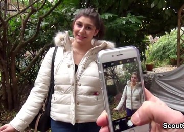 21yr Old July From Berlin Tricked To Hard Fuck