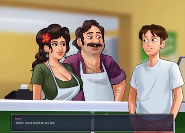 Big Boobs, Colegio, Summertime Saga