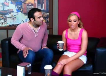 Ally Kay Is Fucked Silly After Getting A Mouthful Of Semen