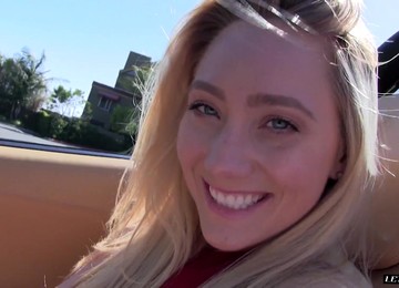 Blonde Darling In Sexy Fishnets AJ Applegate Getting Fucked