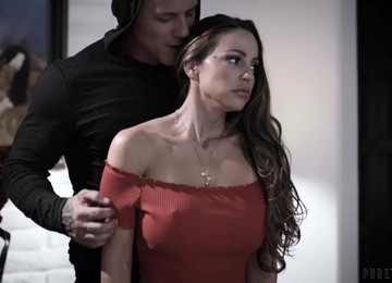 Highly Emotional Sexy Long Haired Babe Keeps Riding Cock Till She Reaches Orgasm