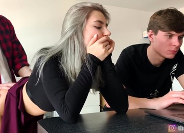 Hardcore Cuckold S Girl Next Door To Cumload On Her Slutty Face With Eva Elfie