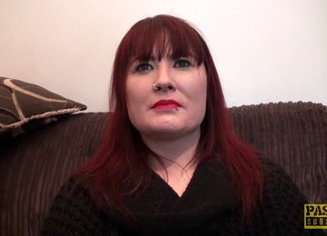 Chubby Mature Redhead In Bodystockings Is A Dick Loving Slut