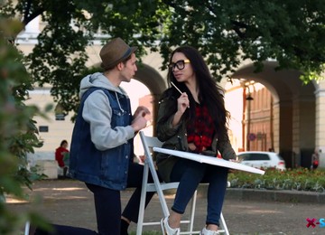 Graceful Babe With Big Tits Regin Sparks Goes Wild On A Hard Dick