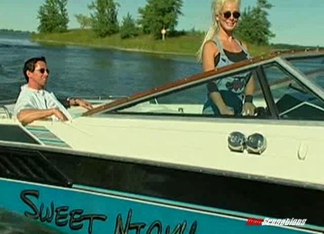 Peter North Takes A Babe On A Speed Boat Ride And Bangs Her