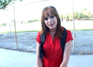 The Ice Cream Man Gives Her A Treat Then Fucks Her Pussy In His Van