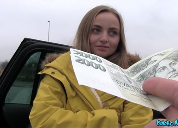 Public Agent - Innocent Babe Paid For Intercourse 1 - Lady Bug