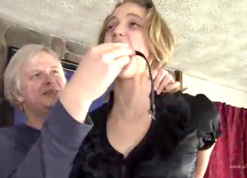 Tied Stripped And Groped, Chinese Bondage