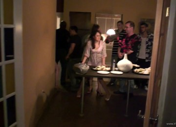 Rough MMF Threesome With Hair Pulling Ends With Cum In Mouth