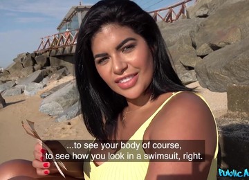 Sheila Ortega Fucks For Cash On Vacation