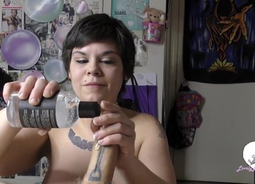 Point-Of-View Bj Handjob And Titjob - Short Haired Amateur Bbw