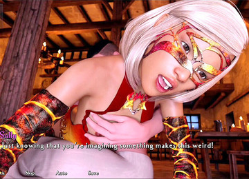 Redhead Big Tits, Hentai Visual Novel