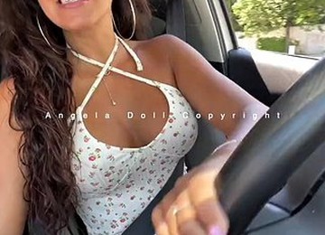 Angela Doll - UNKNOWN CALL: I Get Fucked By Two Strangers In The Back Of Their Store