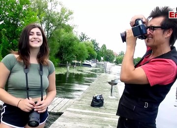 German 1 Natural Boobs Teen Street Flirt And