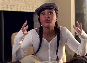 Adorable Ebony Has An Interracial Hook Up With A White Guy