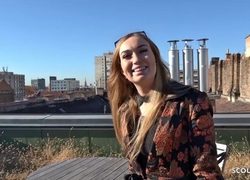 GERMAN SCOUT - DEEP BUTT SEX FOR FASHION MODEL LIZA AT REAL STREET CASTING - Liza Billberry