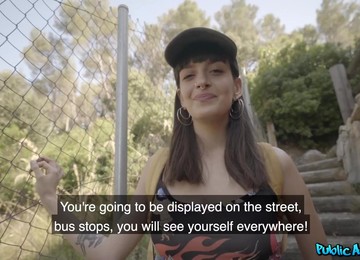 Busty Spanish Caomei Fucks Over In The Corner