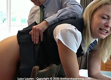 Lucy Spanking
