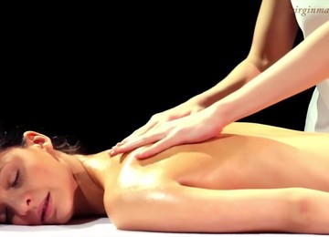 Vera Babe Massaged For The First Time