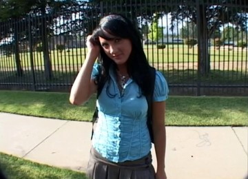 Ice Cream Man Fucks His Big Cock Into Her Slutty Teen Pussy