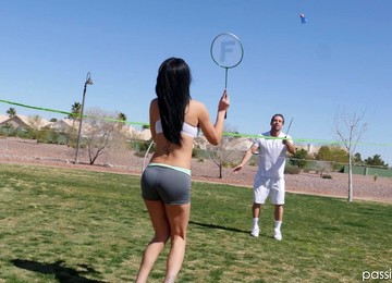 Jackie Wood Rides A Long Pecker Like Her Life Depends On It