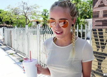 Blonde Naomi In Jeans Ravished Hardcore Doggystyle